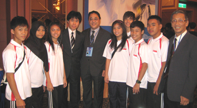 12 from Singapore Attend First World Youth Camp