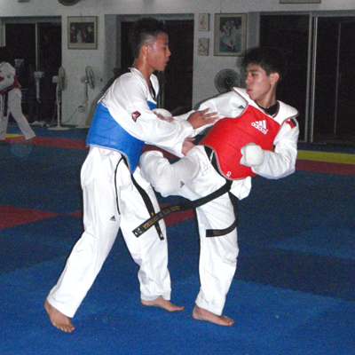 A Top Junior Filipino Player Trains at the NTC