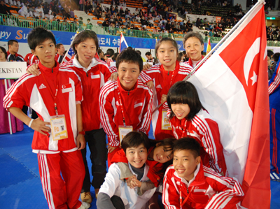 Competing and Training in Korea