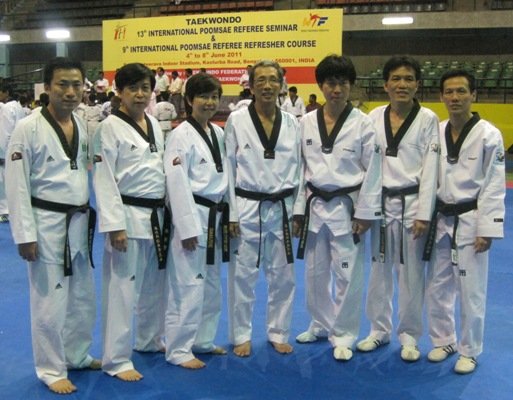 Five Earns International Poomsae Referee Qualification