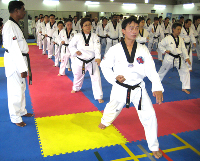 Overwhelming Response for Poomsae Upgrading Course