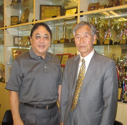 Singapore’s First Korean Taekwondo Instructor Visits STF