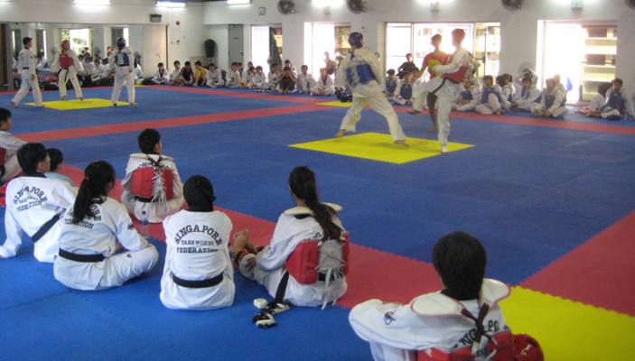Training at the National Training Centre