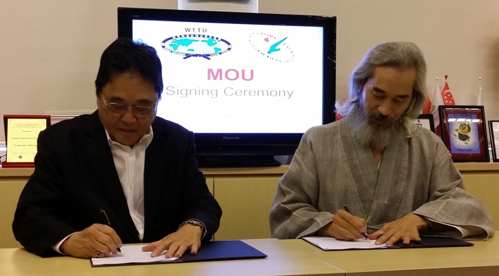 Two MOUs Signed in One Day