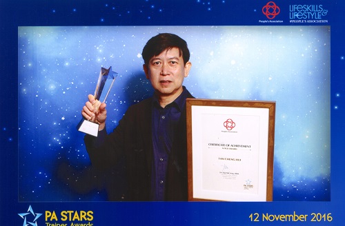 Our First People’s Association Stars Trainer Award Recipient