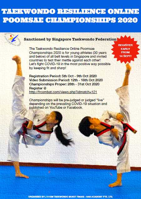 Taekwondo Resilience Online Poomsae Championships 2020