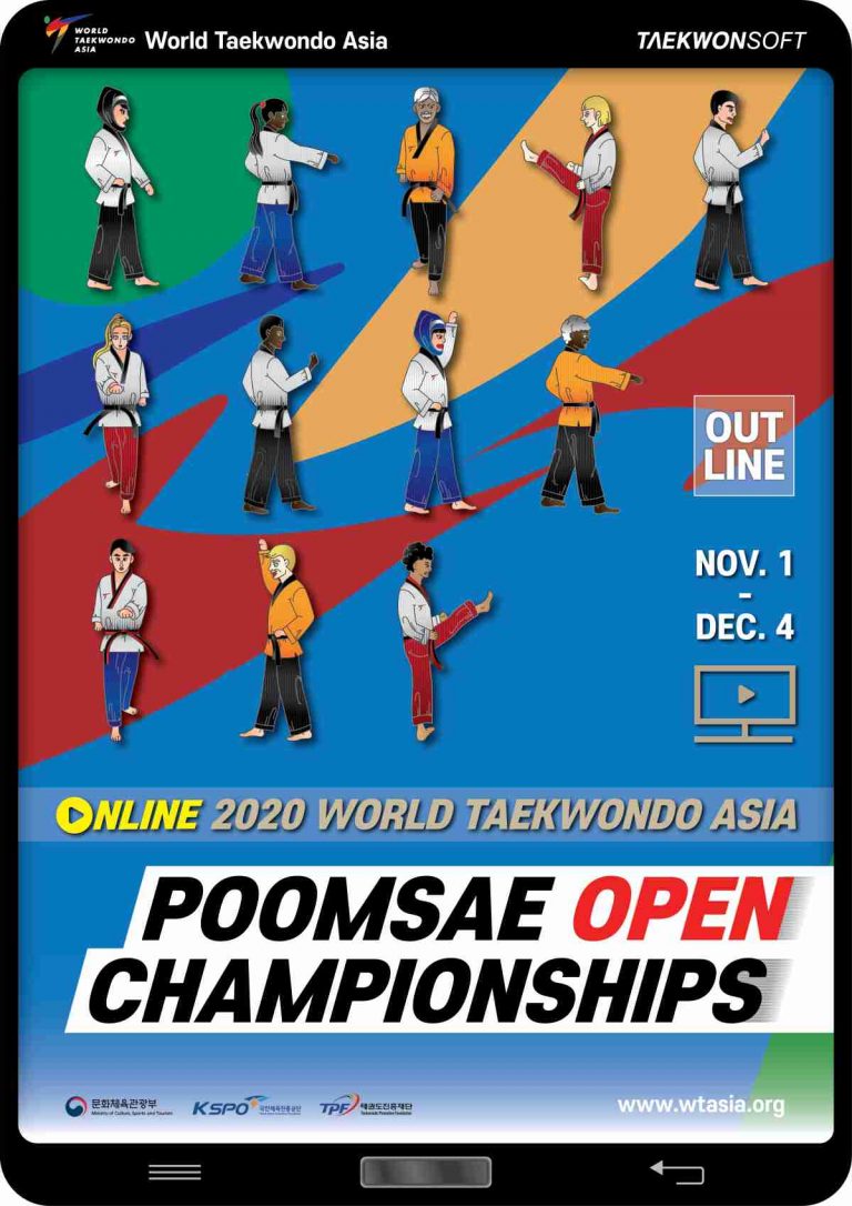 Online 2020 World Taekwondo Asia Poomsae Open Championships